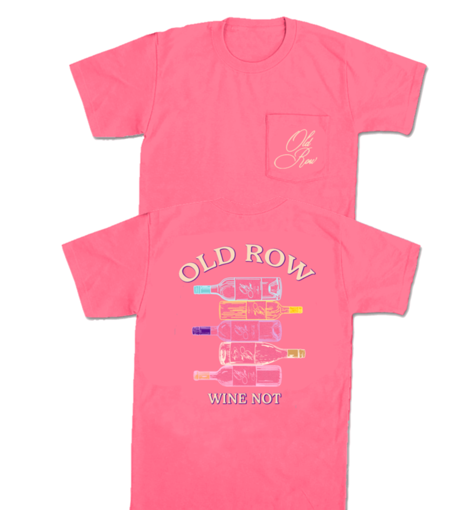 Wine Not Pocket Tee