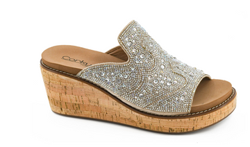 Neon Moon Rhinestone Sandal