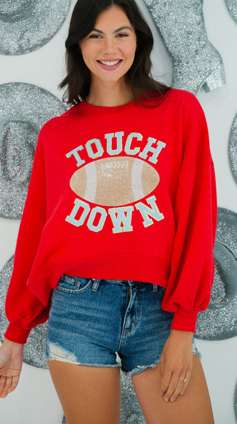 Touch Down Football Sweatshirt