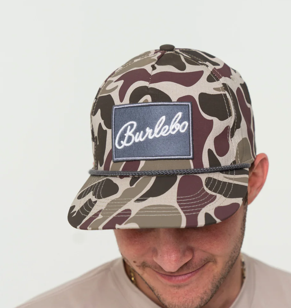 Cap - BURLEBO Grey Patch - Camo