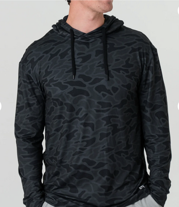 Performance Hoodie - Black Camo
