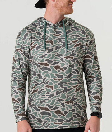 Performance Hoodie - Retro Duck Camo