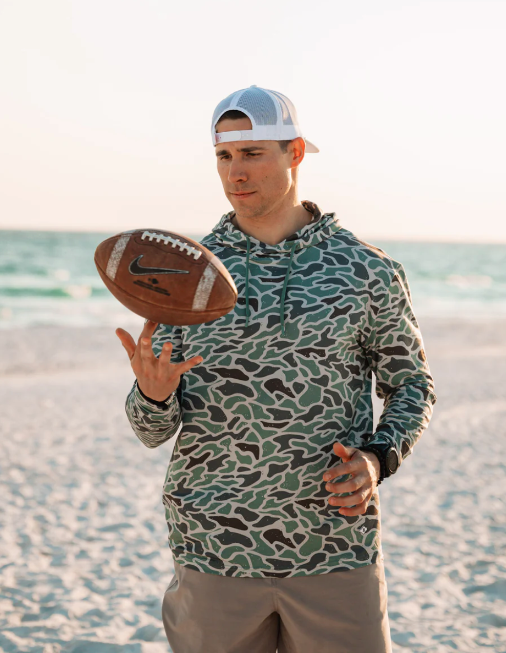 Performance Hoodie - Retro Duck Camo