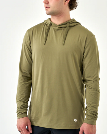 Performance Hoodie - Sea Breeze Green