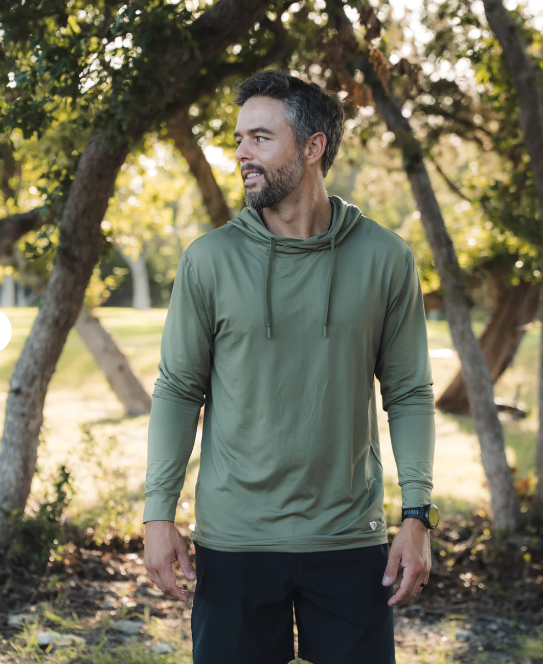 Performance Hoodie - Sea Breeze Green