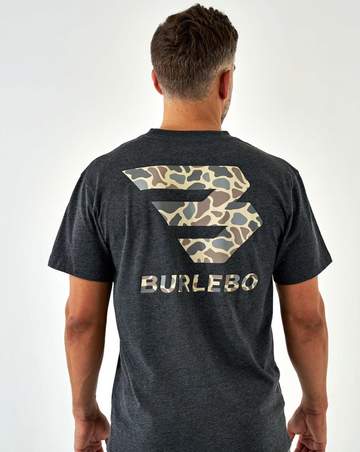Flying B Deer Camo Logo T-Shirt