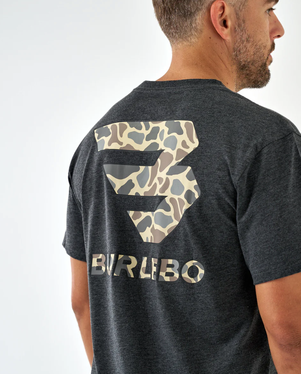 Flying B Deer Camo Logo T-Shirt