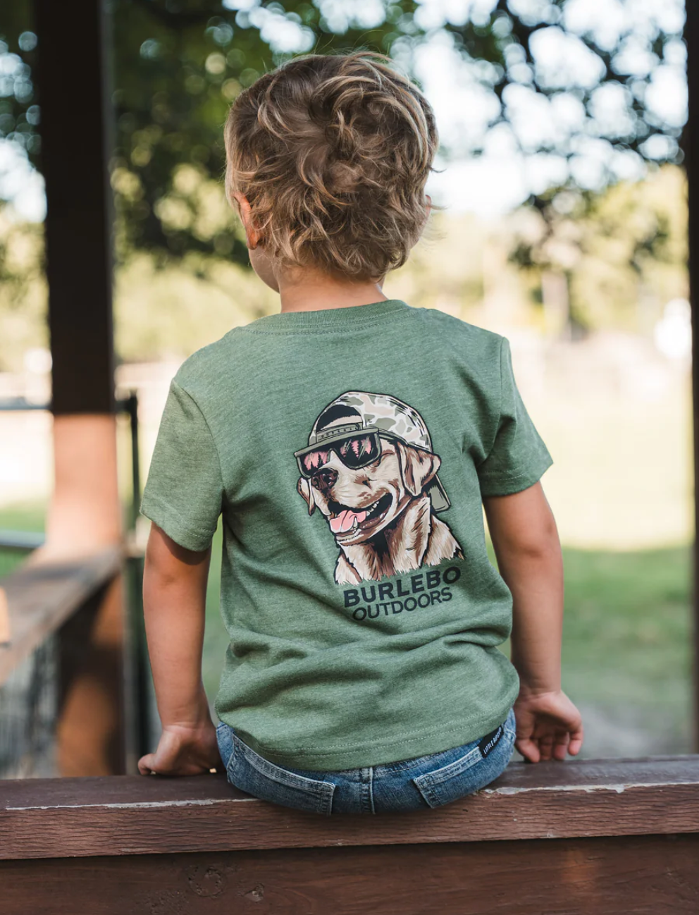 Youth - Mallard Camo Dog - Heather Olive