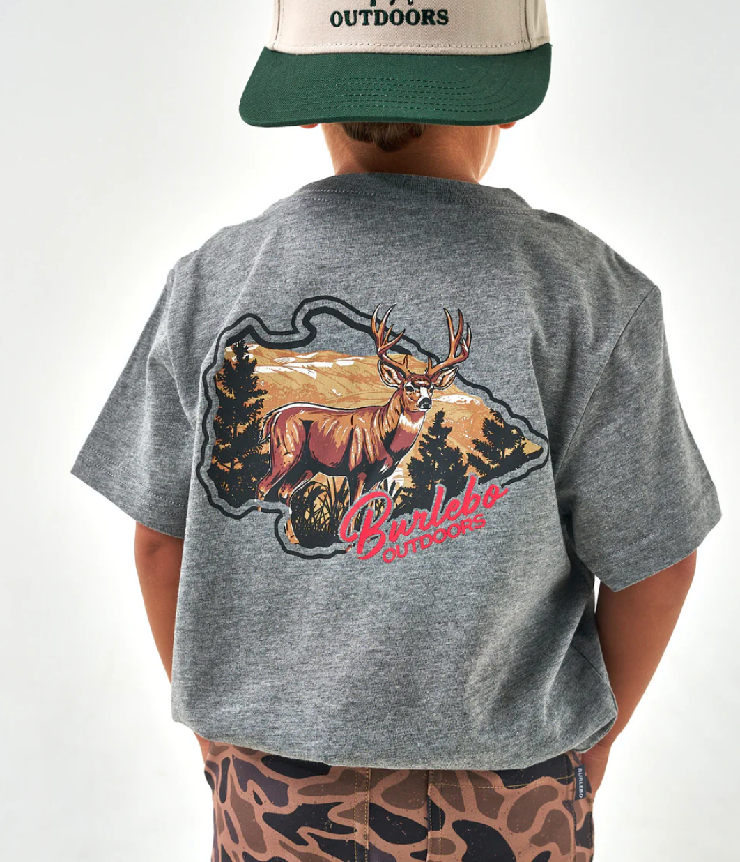 Youth - Hill Country Buck - Dark Heather Grey