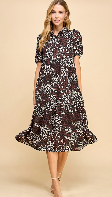 The Playful Leopard Dress