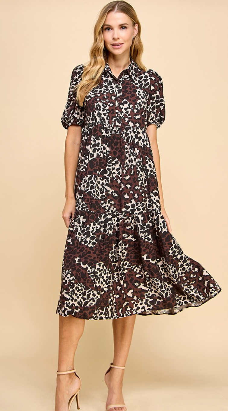 The Playful Leopard Dress