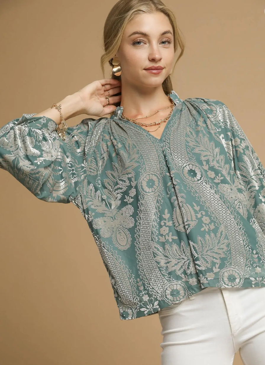 Elegant Essence Velvet Top