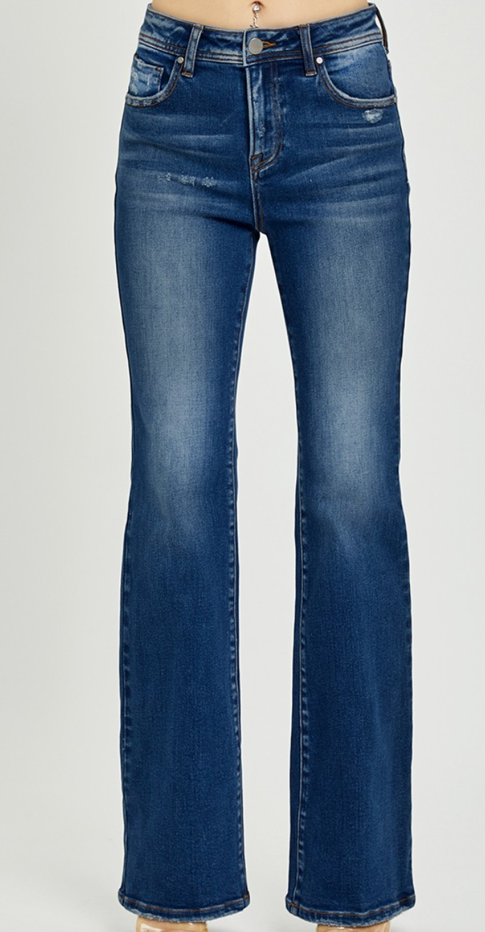High Rise Bootcut Jeans