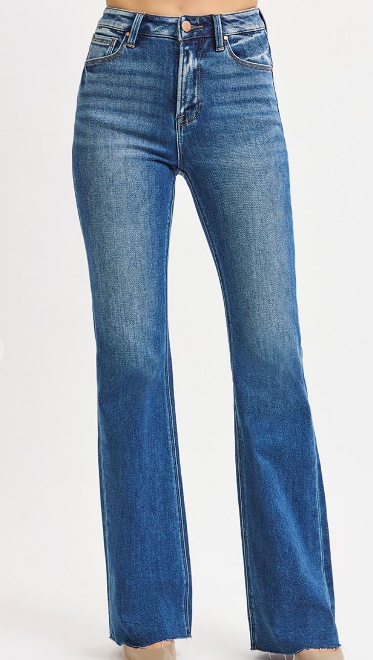 High Rise Flare Jeans