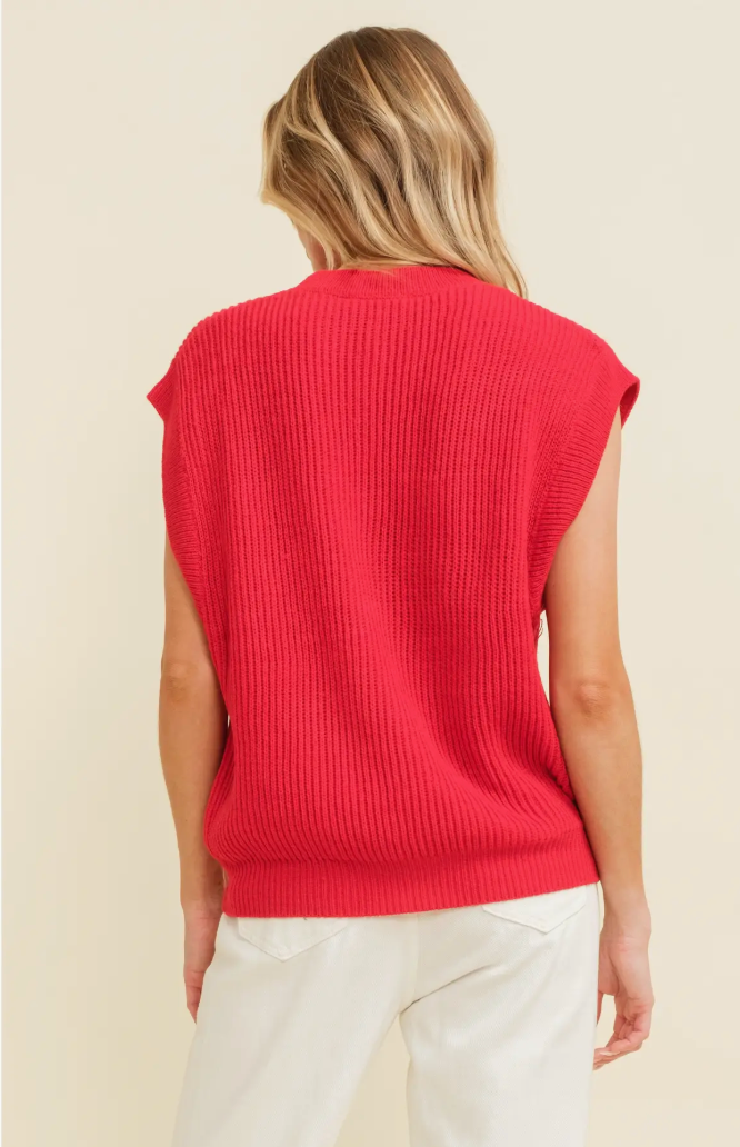 REBELS' Embroidered Sweater Top