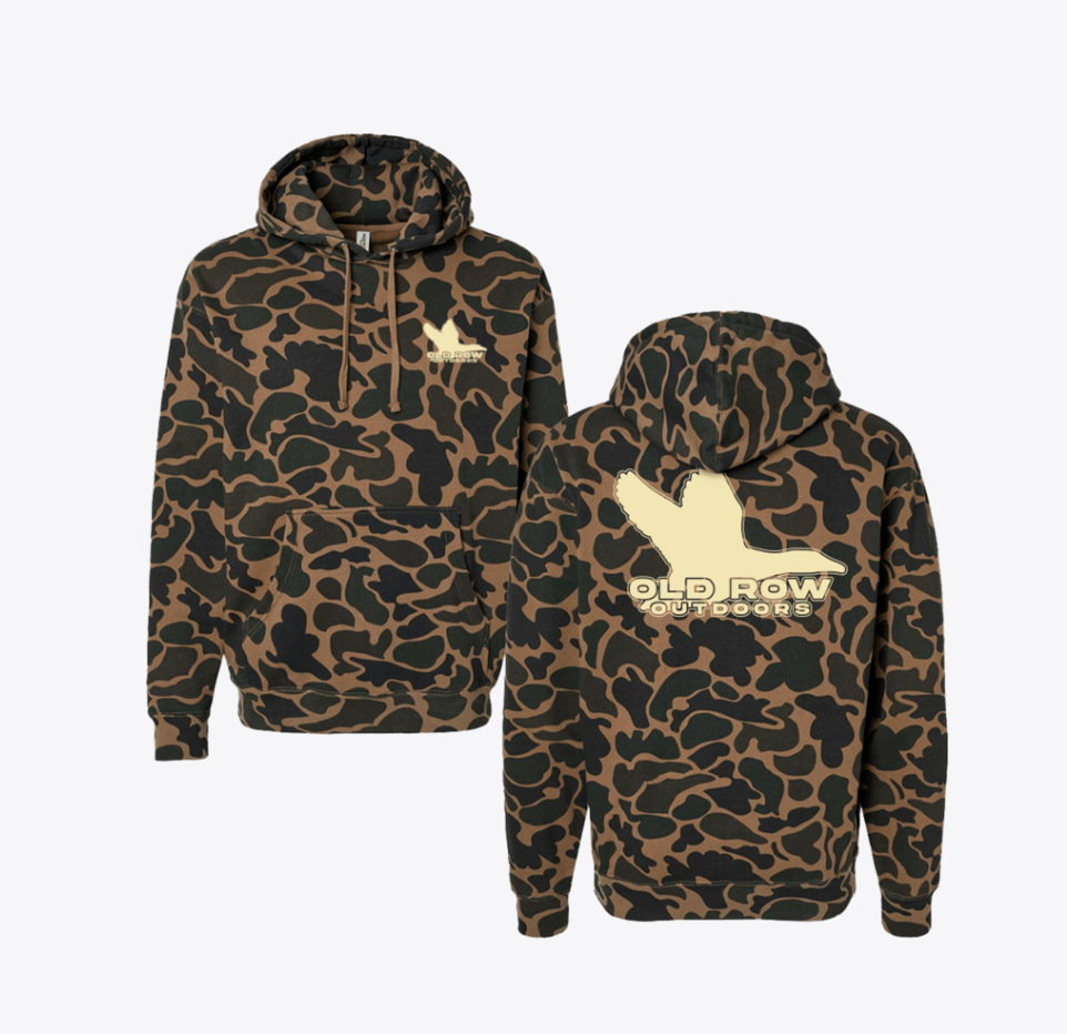 Outdoors Flying Duck Camo Hoodie
