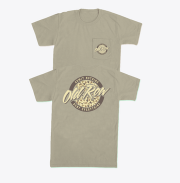 Duck Camo Circle Logo Pocket Tee