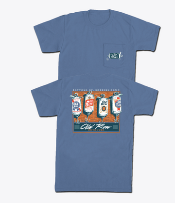 Bottoms Up Bobbers Down Pocket Tee
