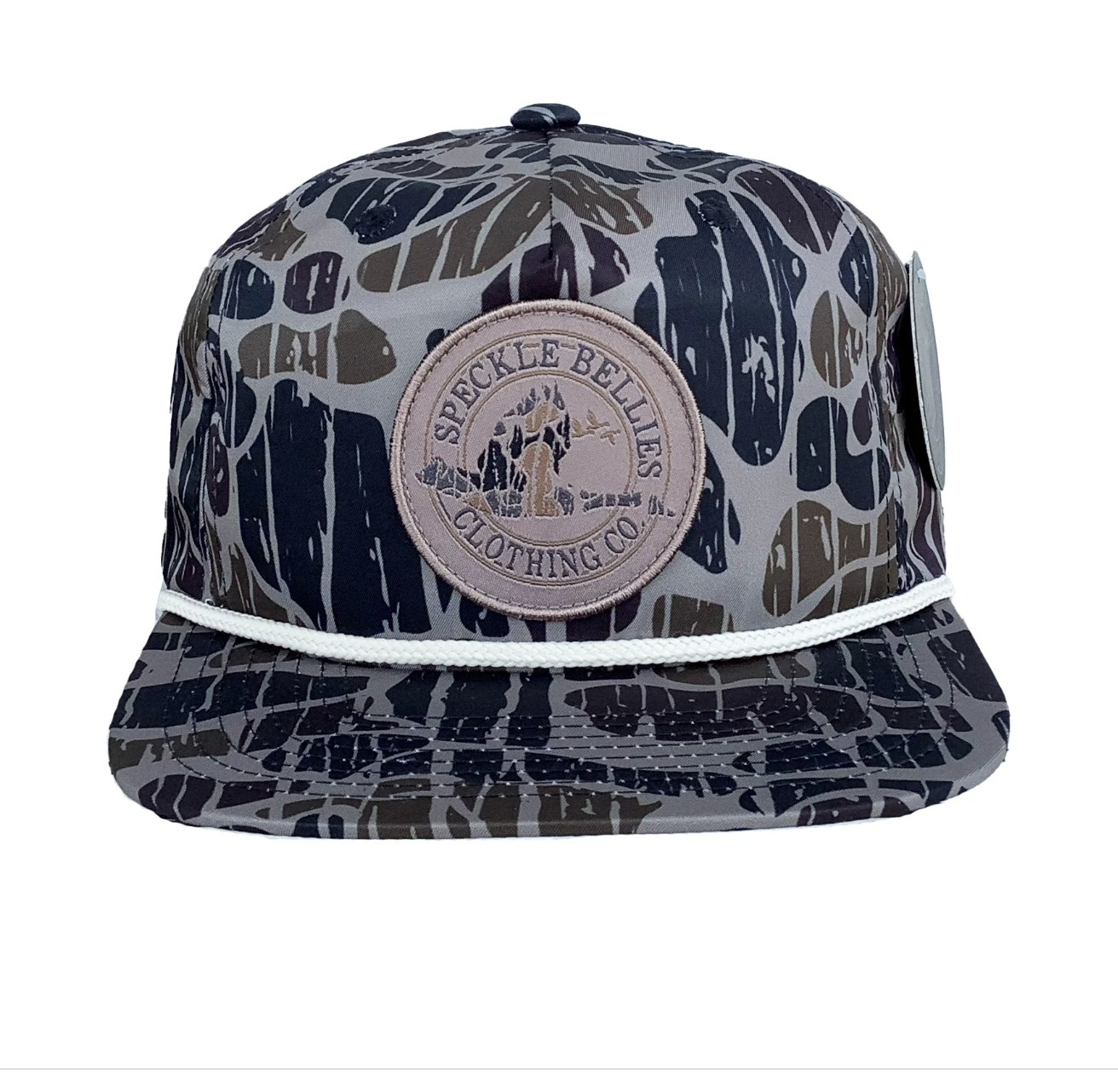 Camo Goose Circle Logo Patch Hat