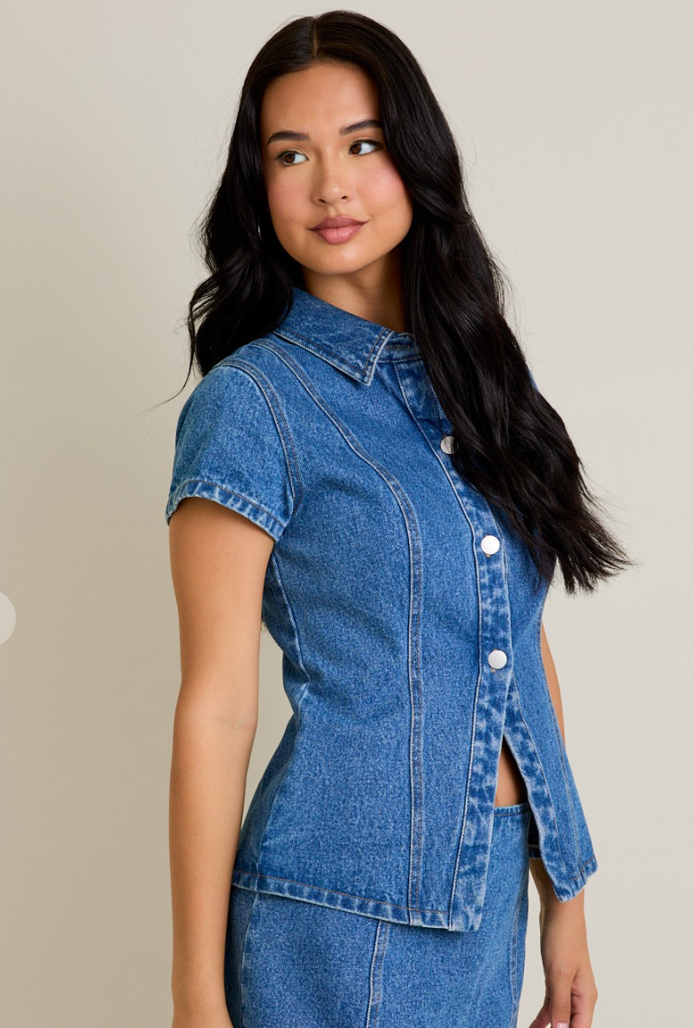 Beautiful Denim Top