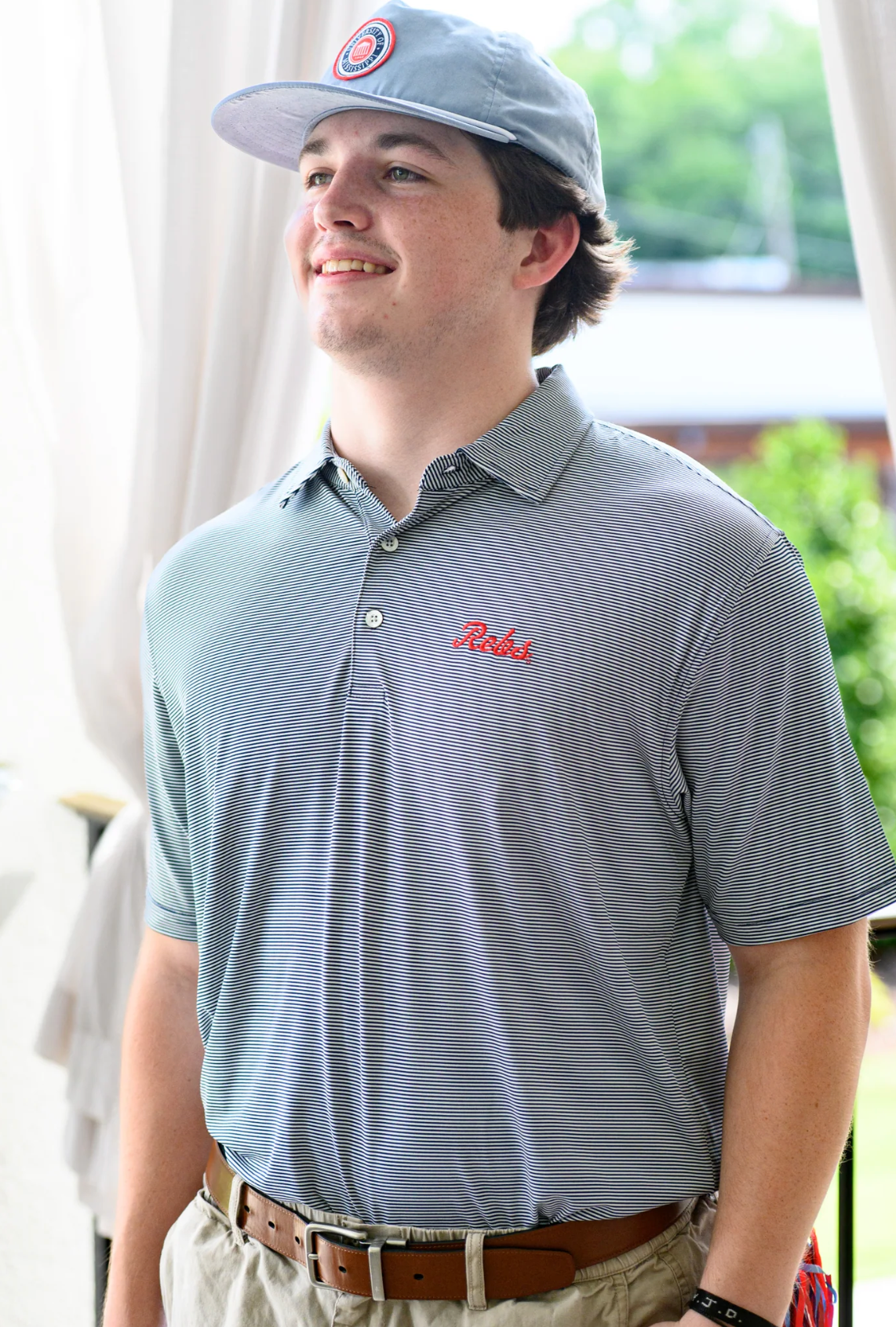 Script Rebs Stripe Polo