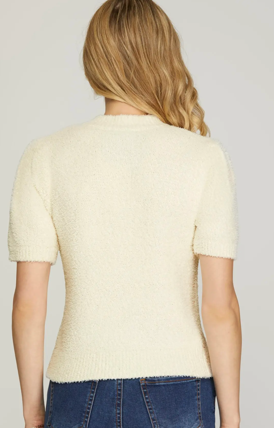 The Teddy Sweater Top
