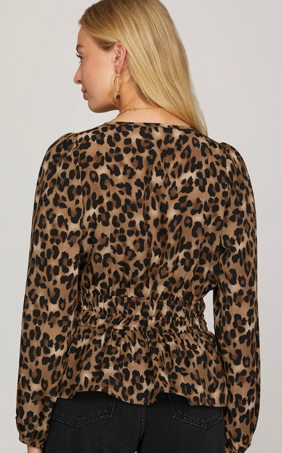 The Fierce Leopard Top