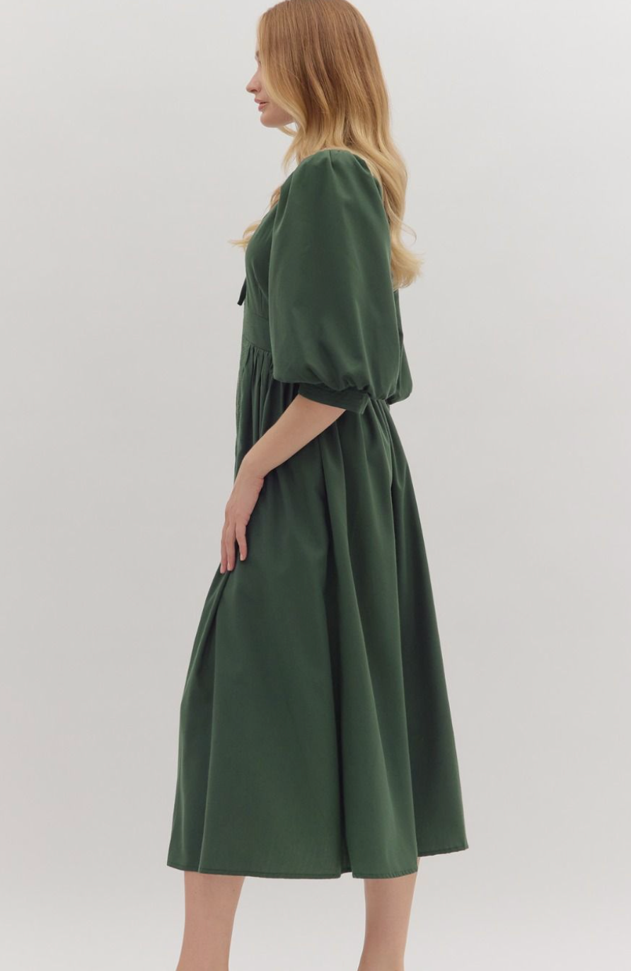 Fall In Love Zipper Dress