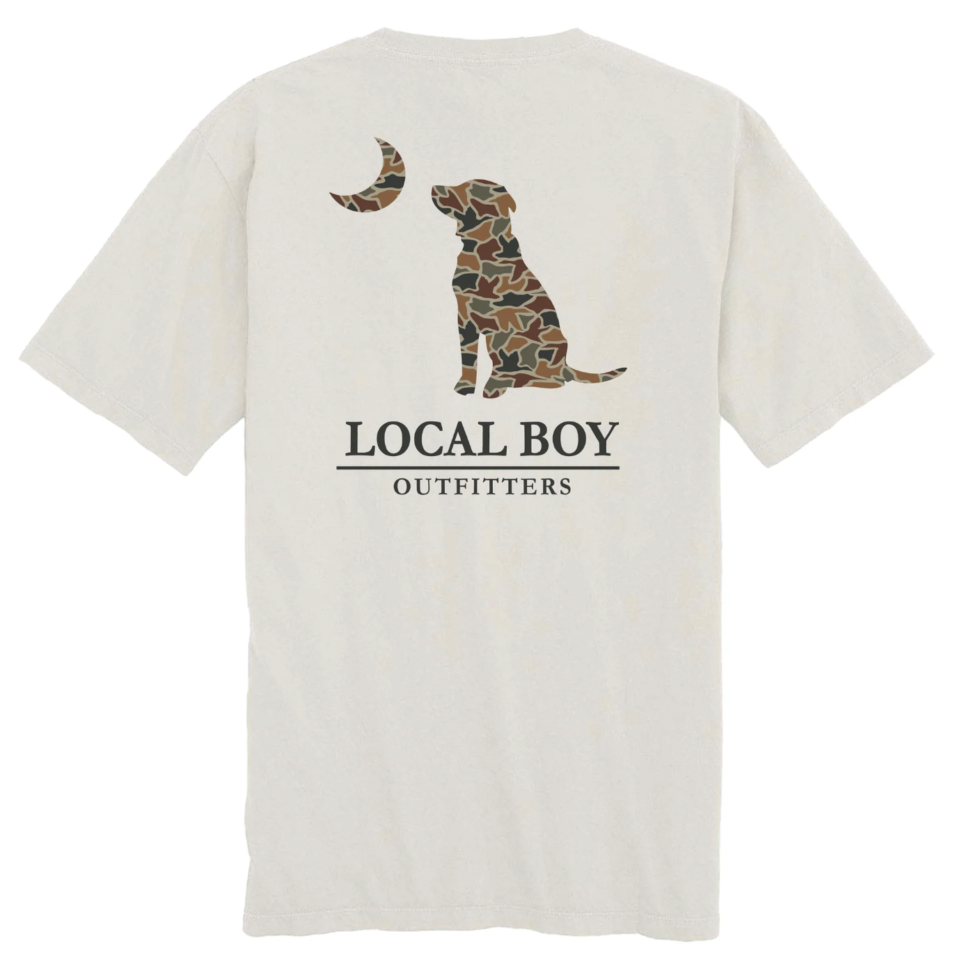 Duck Camo Dog & Moon SS Tee