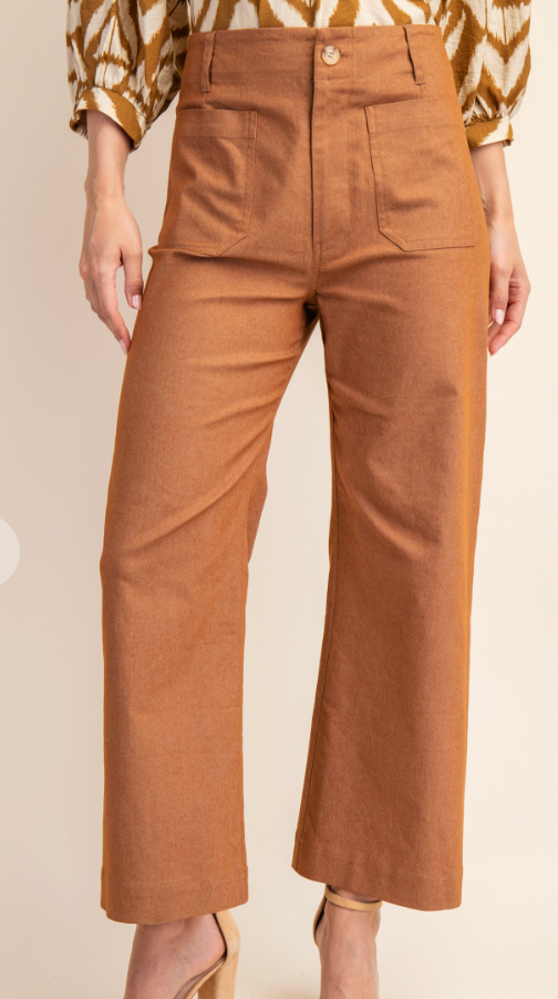Ankle Cropped Pants