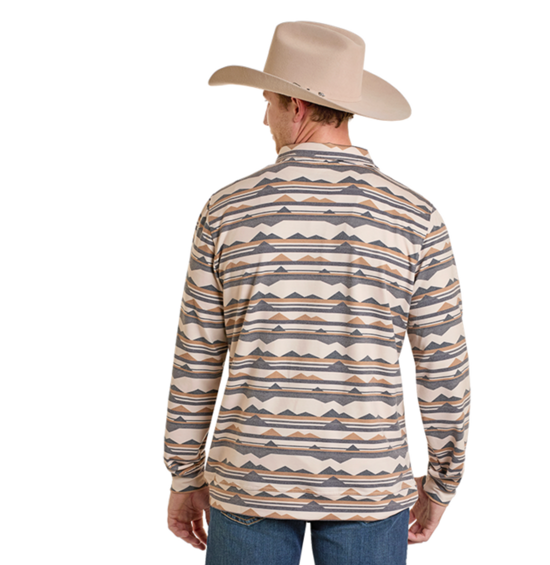 Abstract Printed Pullover