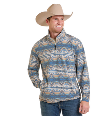 Aztec Printed Pullover