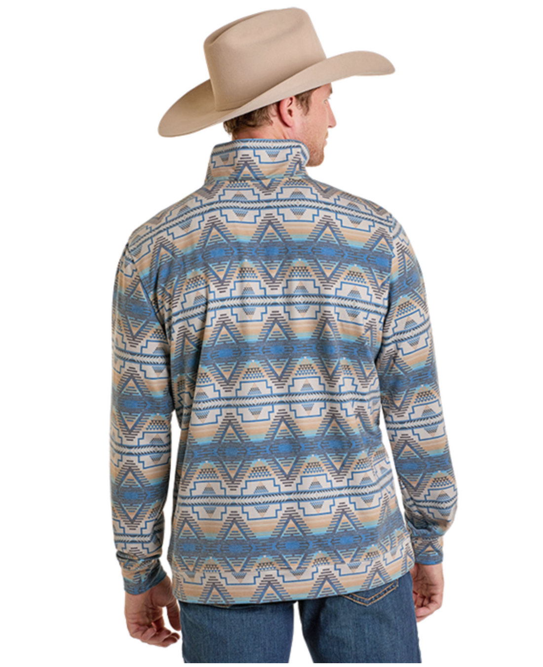 Aztec Printed Pullover