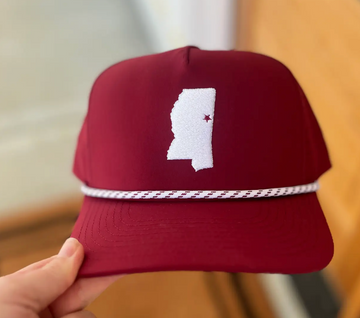 Embroidered Starkville, Ms State Hat