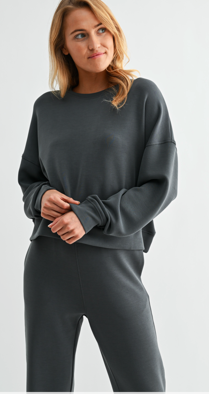 Laguna Dropped Shoulder Sweatshirt