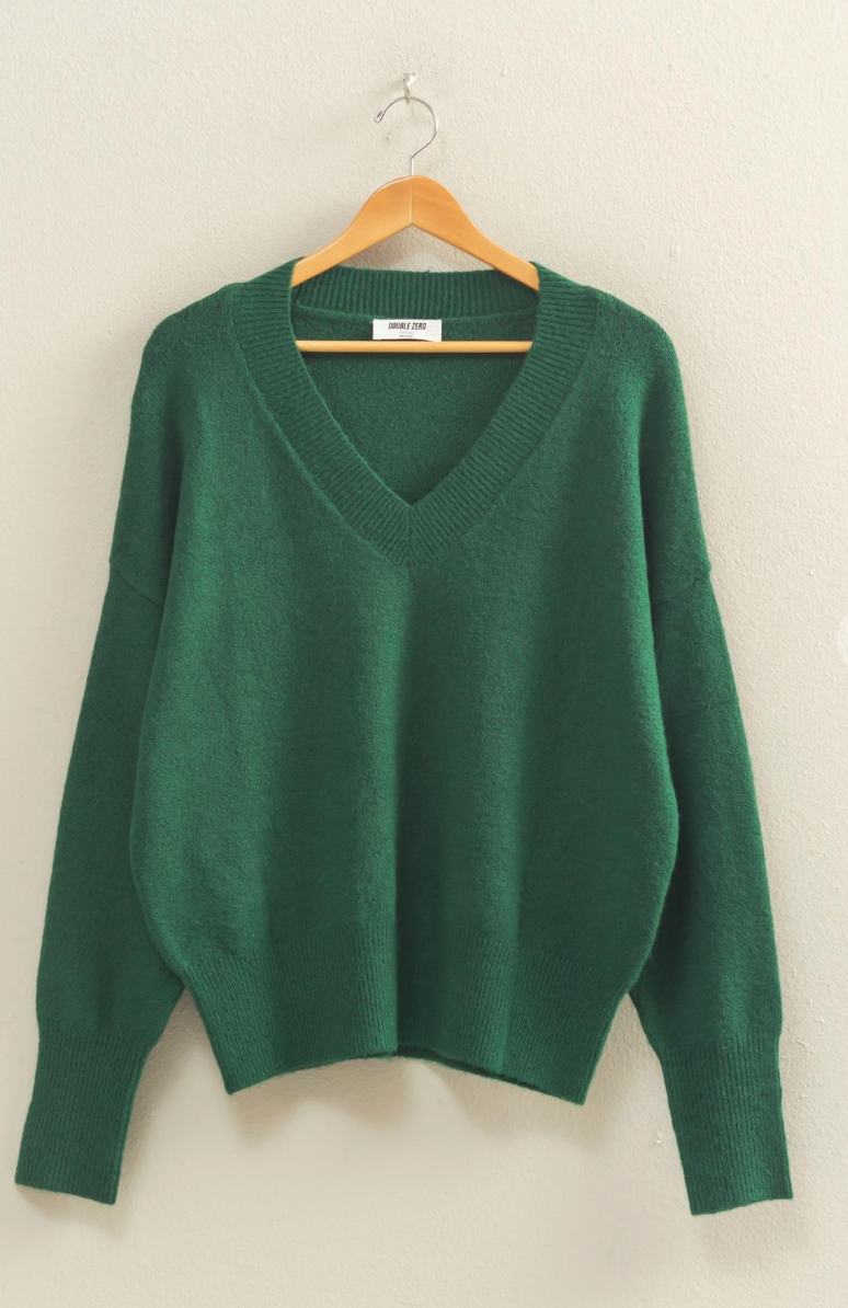 Flattering V-Neck Sweater