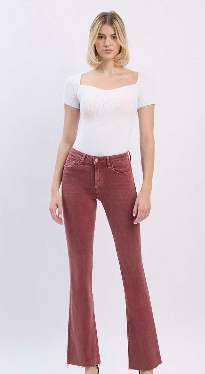Vervet Mid Rise Bootcut Jeans
