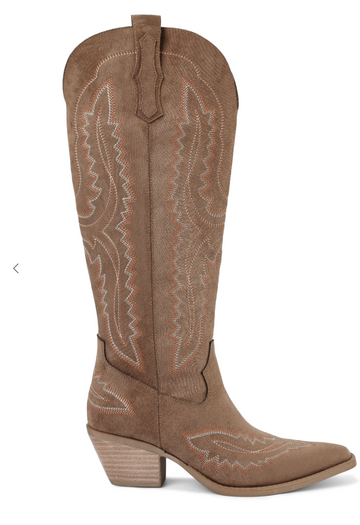 Tess - Samara Stitch Western Tall Boots