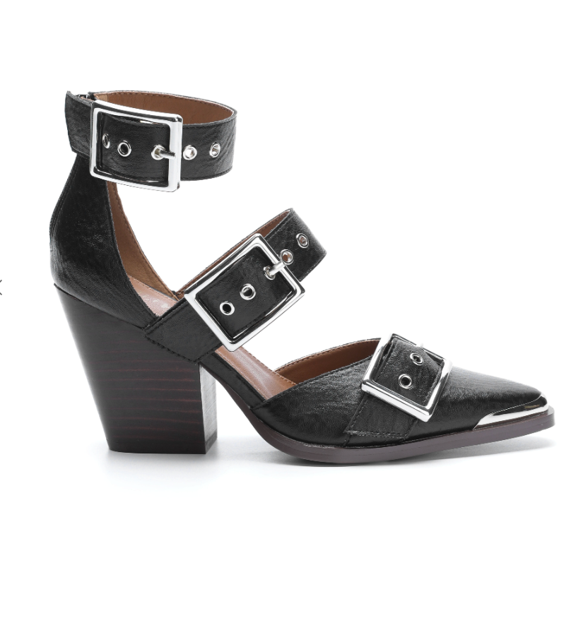 Hendrix - Pointed Toe Hollow Out Stiletto Sandals