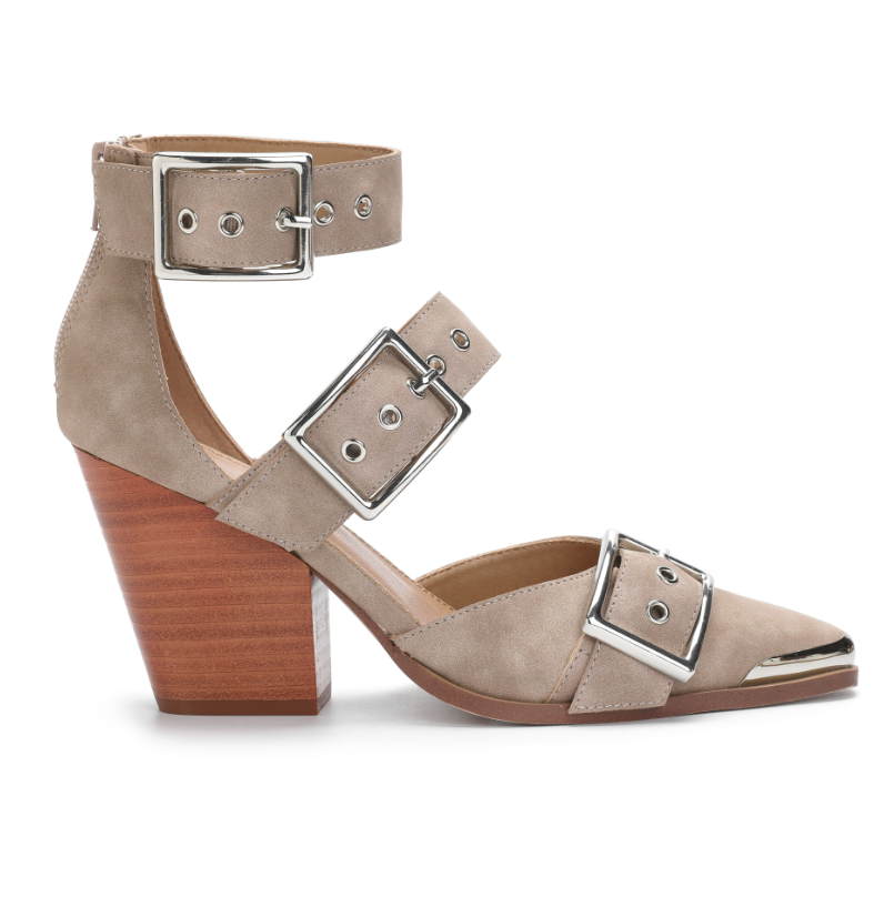Hendrix - Pointed Toe Hollow Out Stiletto Sandals