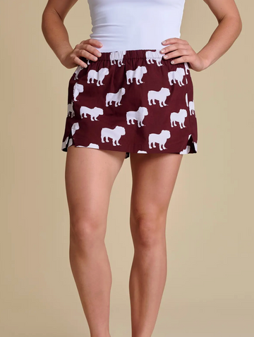 The Poplin Skort | Ms State