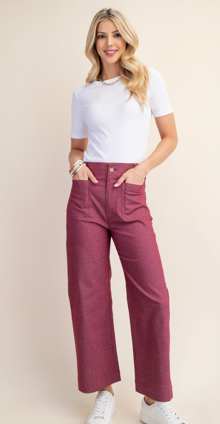 Everyday Cropped Pants