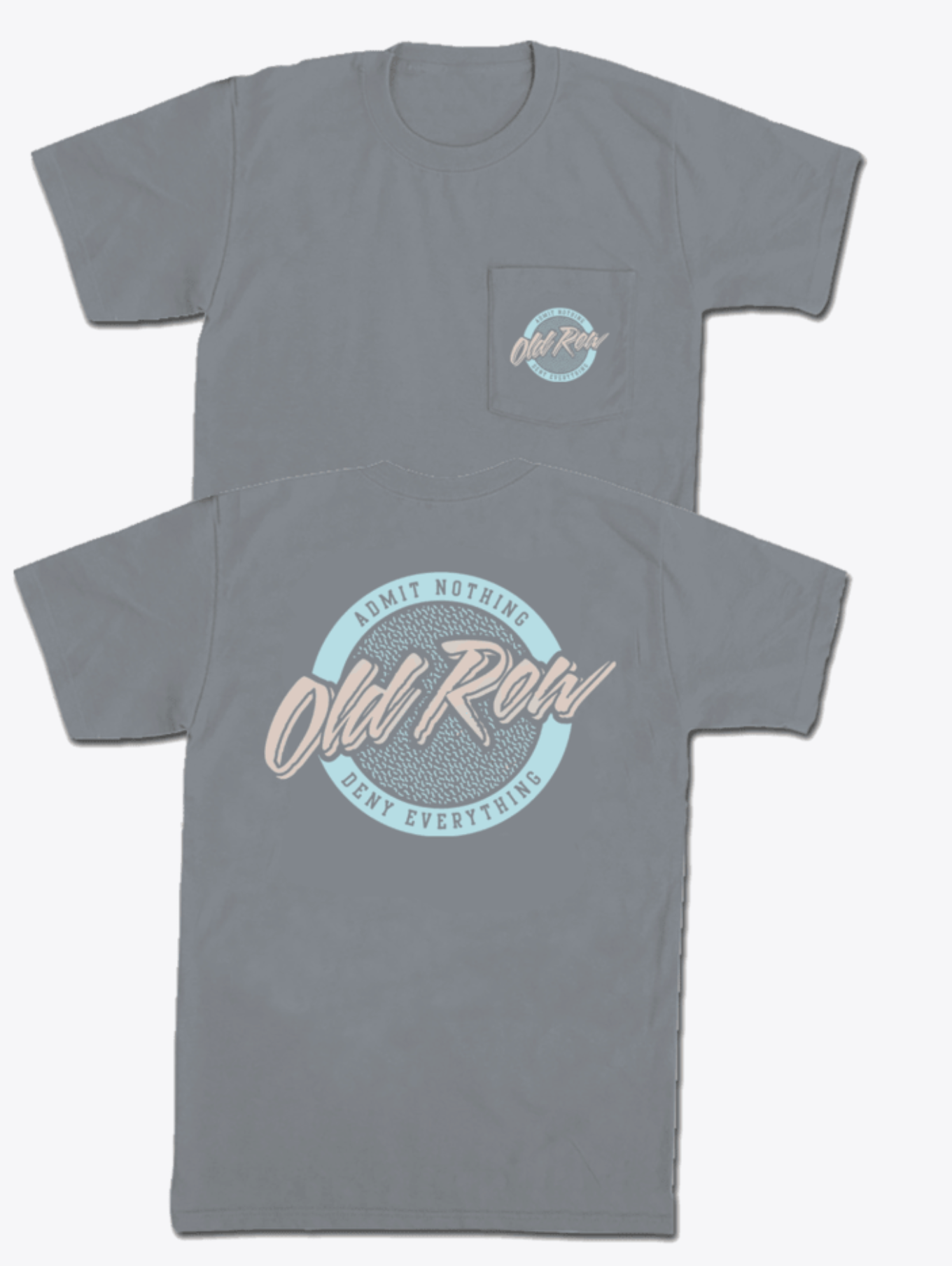 Old Row Circle Logo Pocket Tee