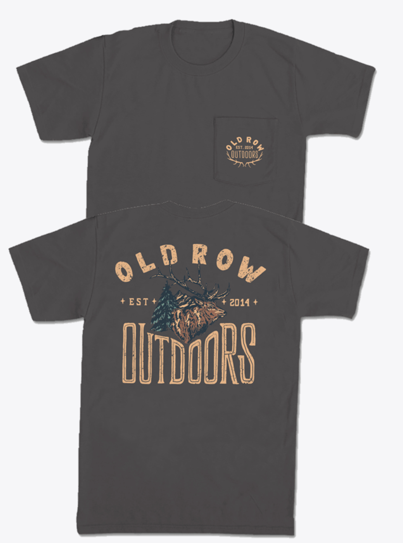 Old Row Outdoors Elk Pocket Tee