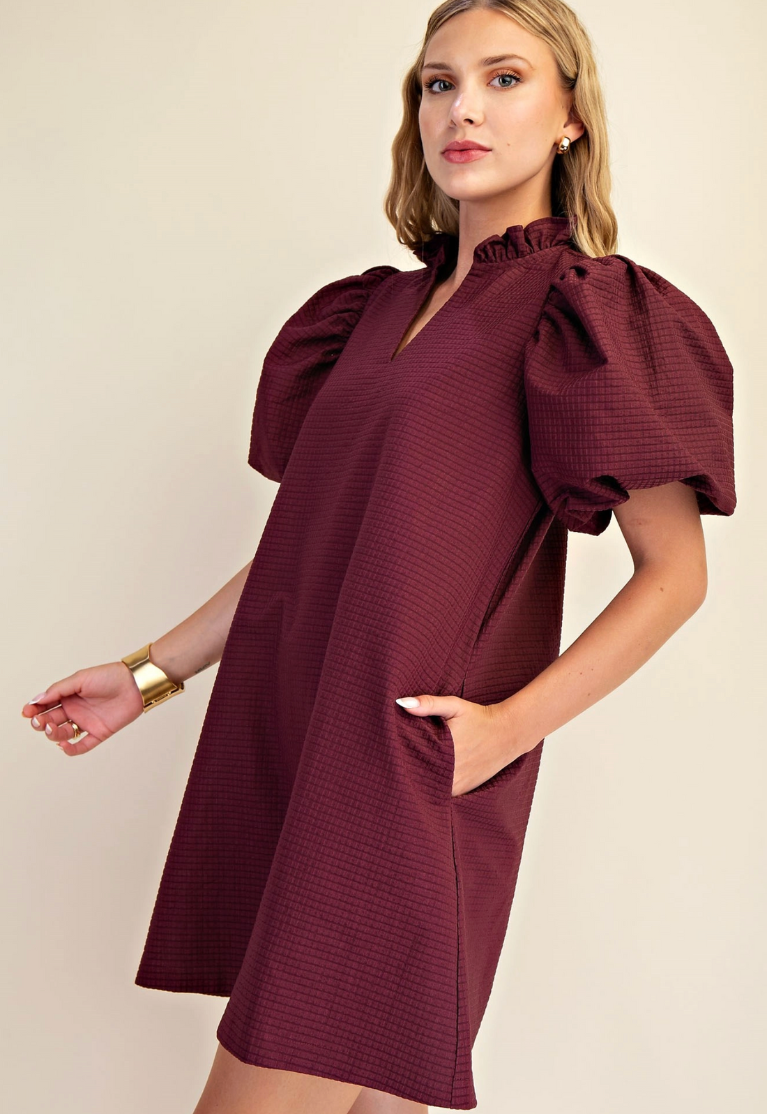 Fun and Flirty Textured Dress
