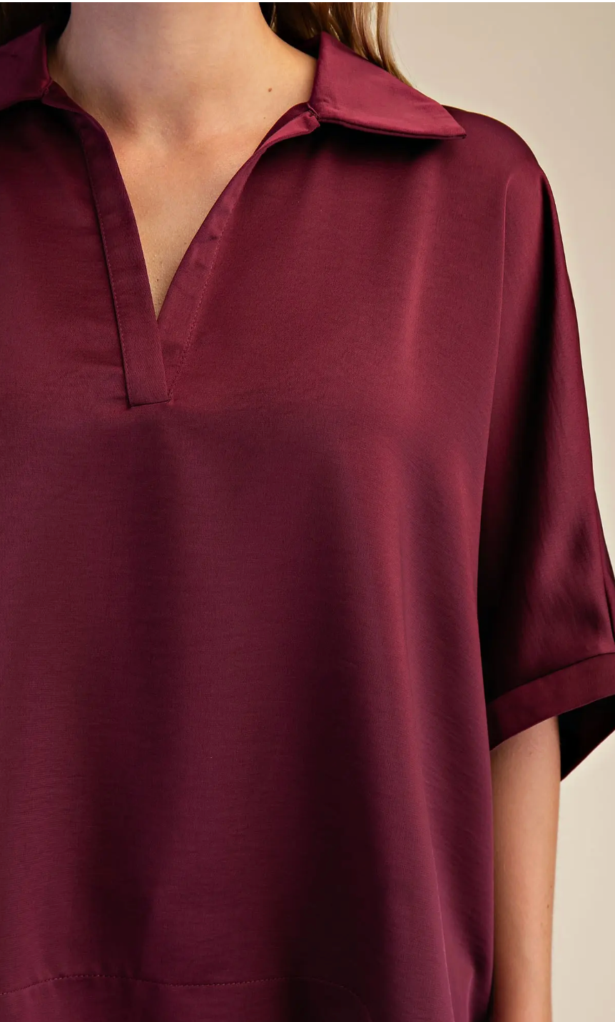Touch of Elegance Silk Top