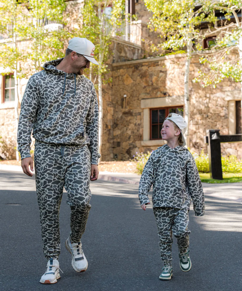 Youth - Fleece Jogger - Classic Deer Camo