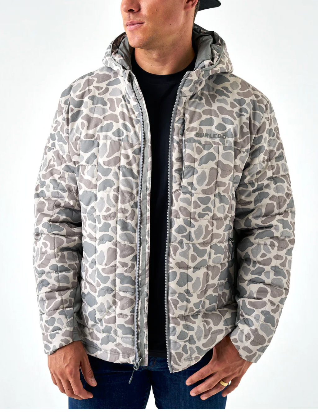 Puffer Jacket - Classic Deer Camo