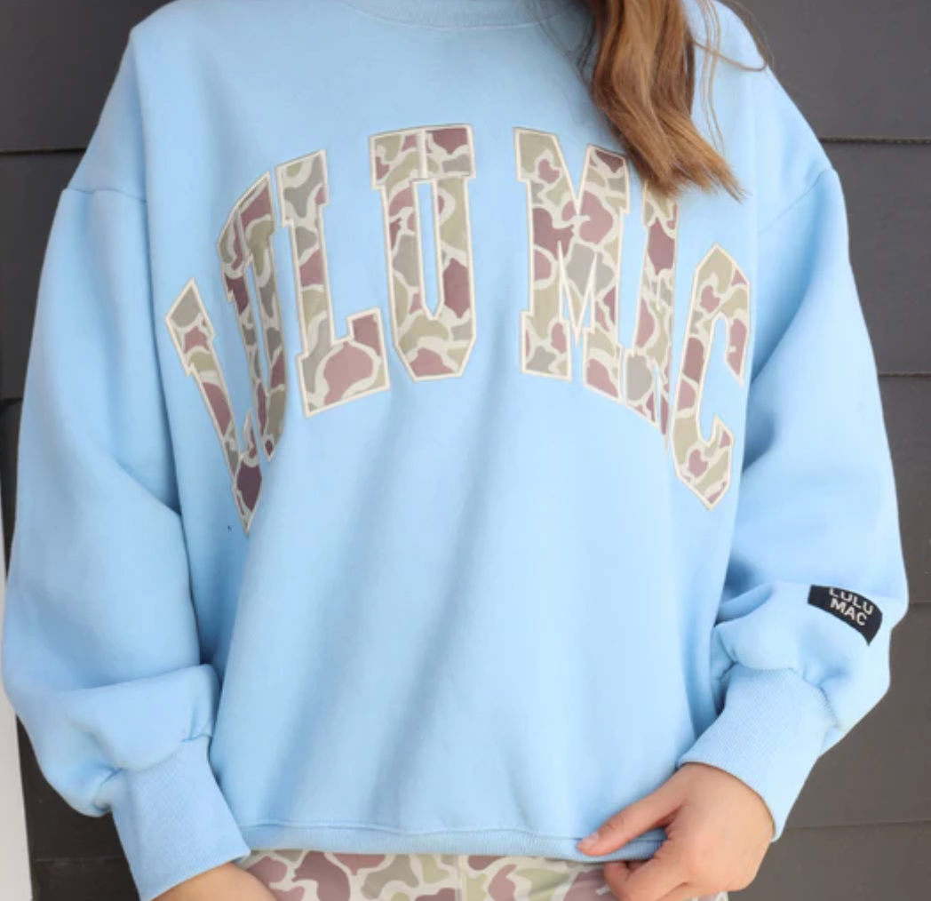 LuLu Mac | Baby Blue | Camo