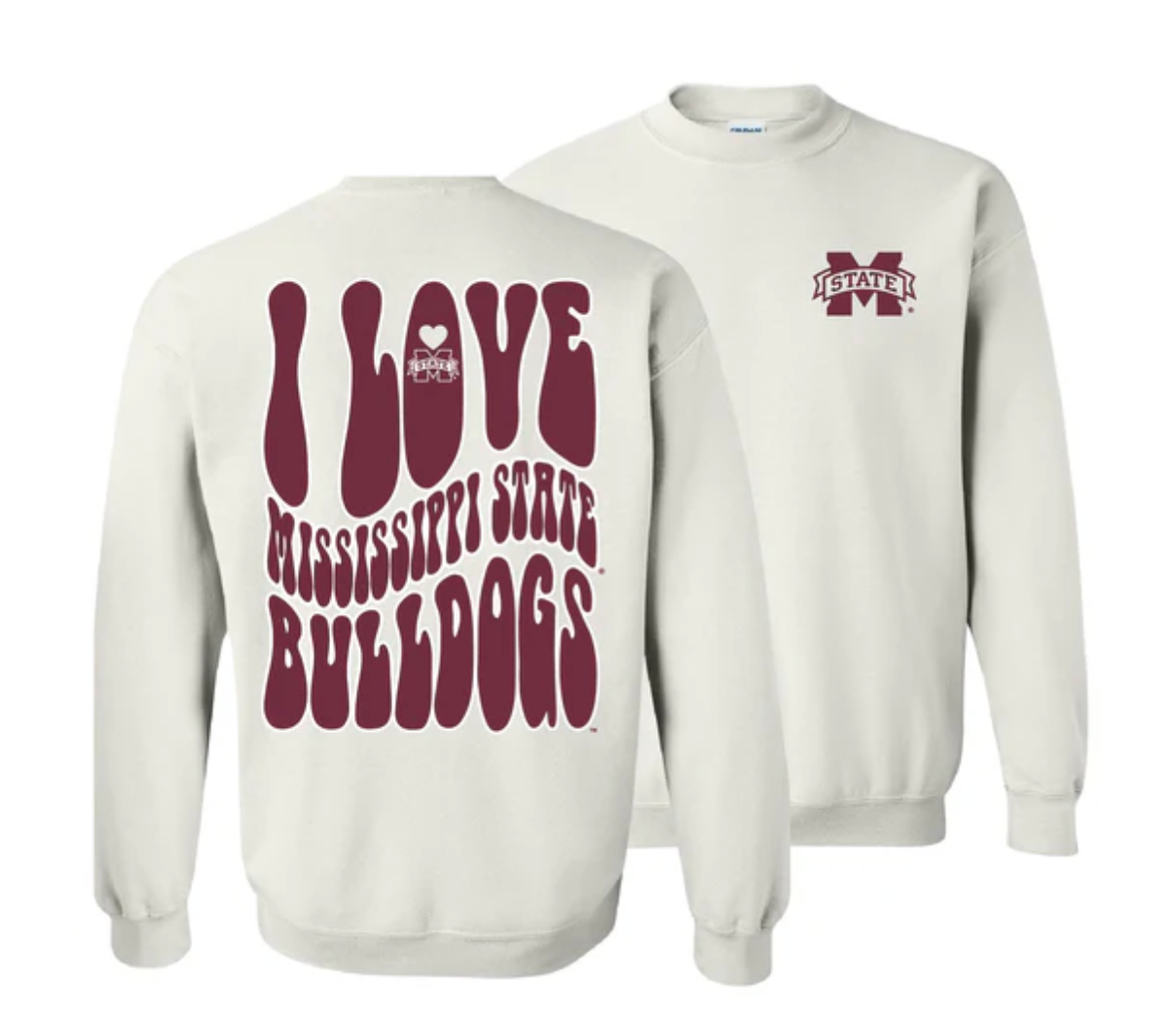 Mississippi State Love Sweatshirt